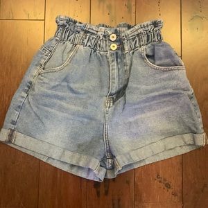 Cotton On Denim Paperbag Short Size 6